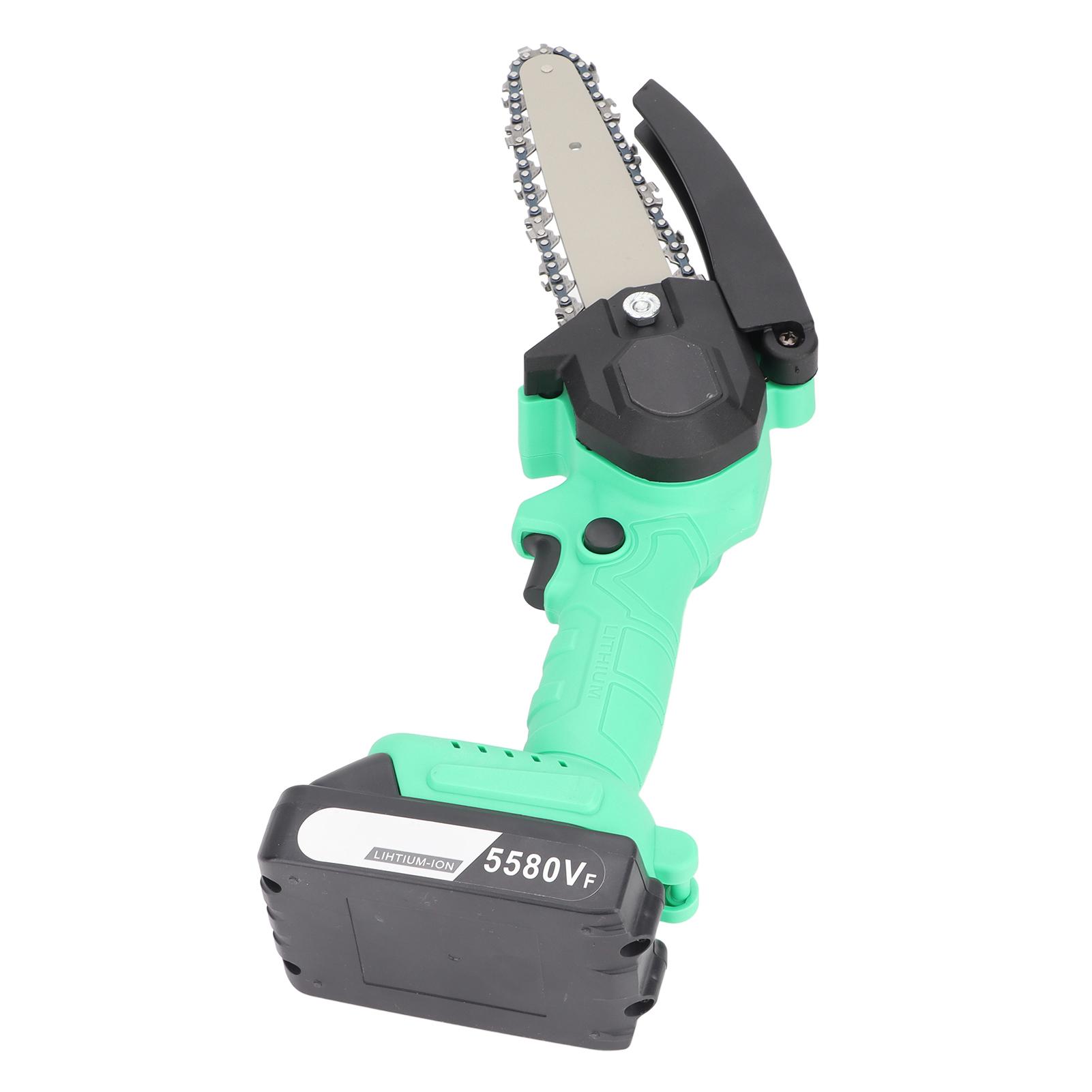 

Электрическая цепная пила 6 дюймов Многофункциональная ручная малая цепная пила на литиевой батарее 100240В