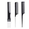 10Pcs Hair Styling Black Comb Set Professional Salon Anti-Static Barbers Combs