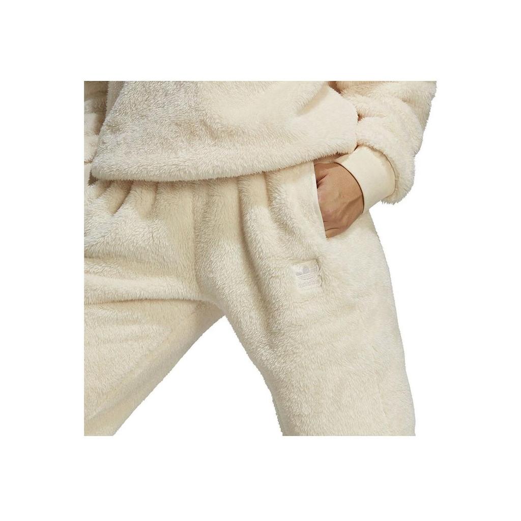 adidas Originals Fleece Drawstring Pants Women Bottoms Beige IC2256
