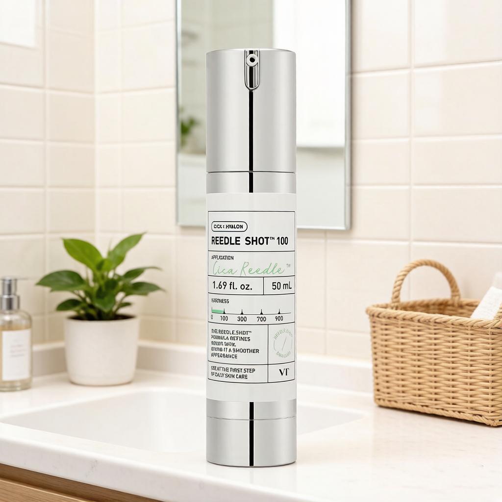 Authentic VT Reedle Shot 100 50ml daily skin booster for rough texture dullness and absorption