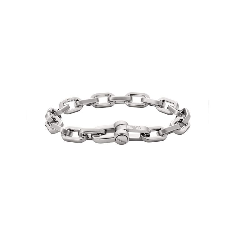 Emporio Armani Chain Splicing Stainless Steel Bracelet Men bracelets EGS2865040