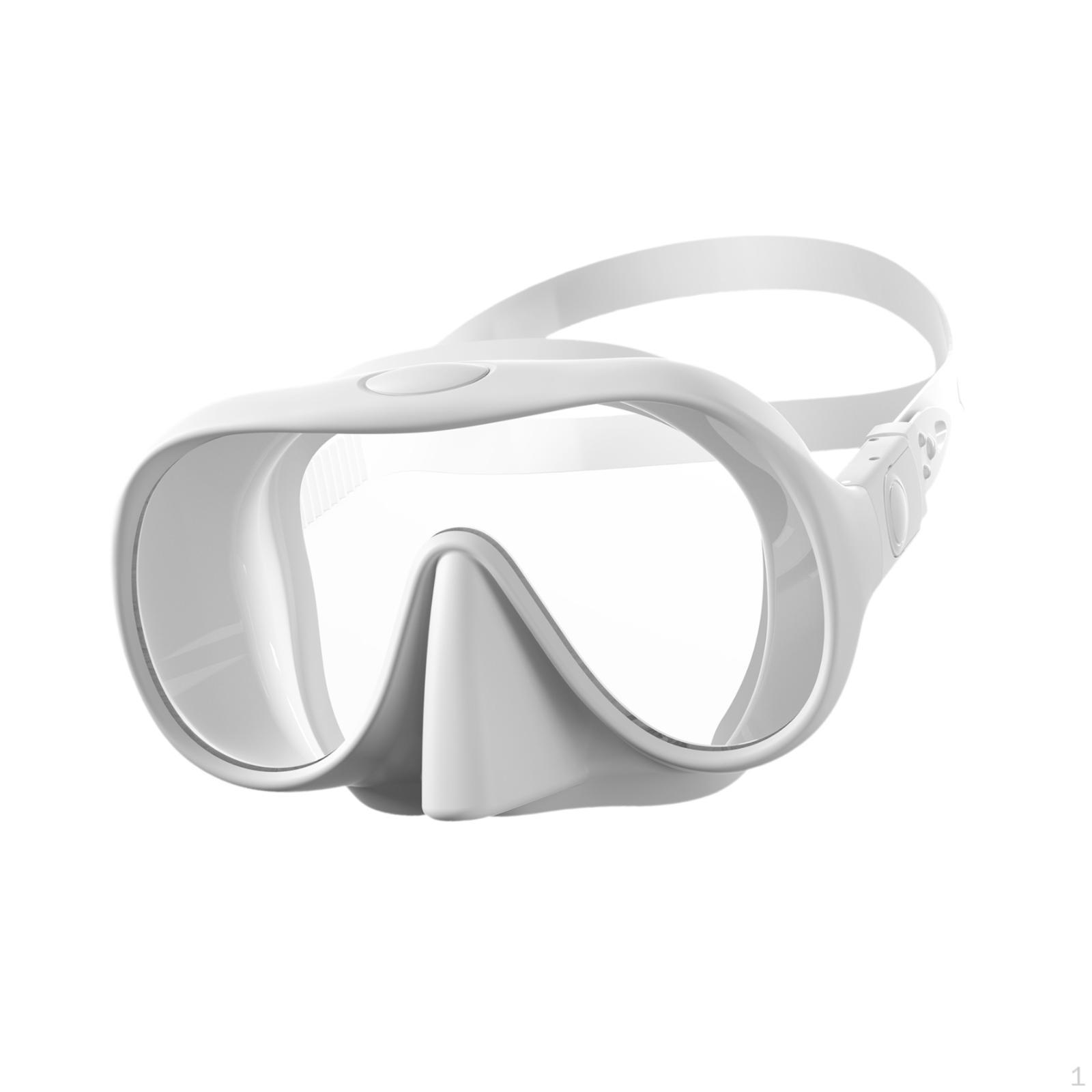 

Adult Scuba Diving Single Lens Design Comfortable Wear Multifunctional with Nose Cover Leakproof