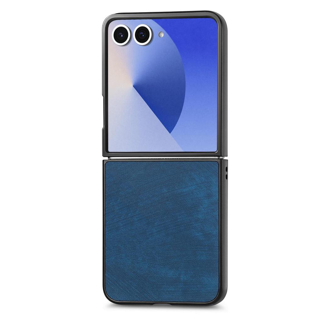 Samsung Galaxy Z Flip 7/6 Drop-Proof Foldable Leather Phone Case