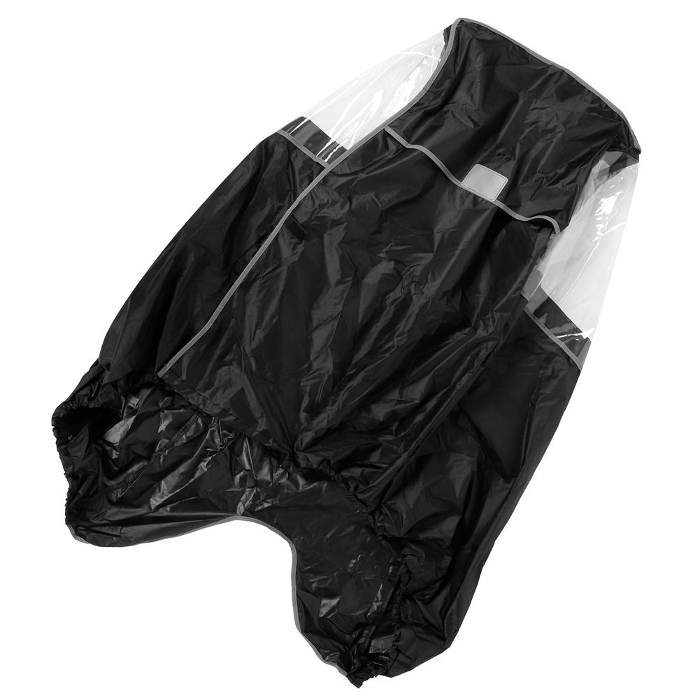 Kinder Fahrrad Regenmantel Fahrrad Regenschutz Regenschutz Fahrrad Rücksitze Regenmantel Schwarz