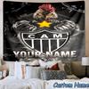 Custom Name Atletico Mineiro Hanging Tapestry Background Tapestry for Bedroom Living Room Dorm,Home Party Wall Decoration,Fan Gifts
