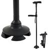 Lightweight, Foldable Walking Stick with Four Legs, Self-standing, Stable, with Auxiliary Handle and LED Light. 5-section Adjustable Length (83-93cm).