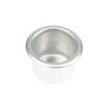 10Pcs Mini Round Candle Cup Silver Diy Candlestick Making Tray Holder Container Accessory Aluminium Home Party Decor Parts