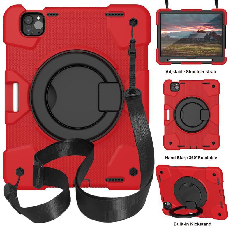 Shockproof Full Coverage IPad Air 6 7 Case With Stand Support Handle Strap 11 Inch Pro Tablet