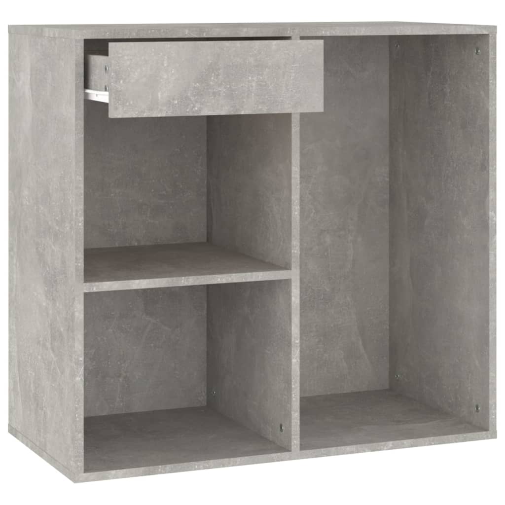 Vidaxl Cosmetic Cabinet, Concrete Grey, 80X40X75 Cm