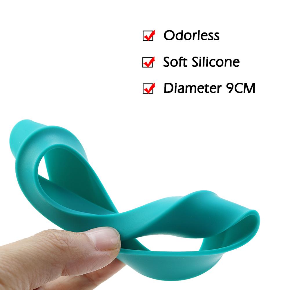 1Pc18.5G 9CM Soft Silicone Cup Bottom Protective Cover Stewing Beaker Holder Thermos Cup Base Case Wear Resistant Odorless Cup Holders 5