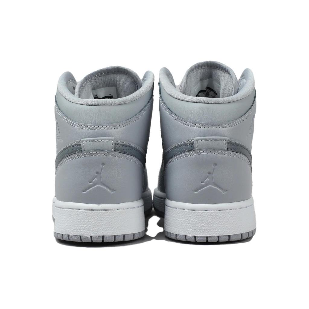 Jordan 1 Mid BG Wolf Grey 554725-033