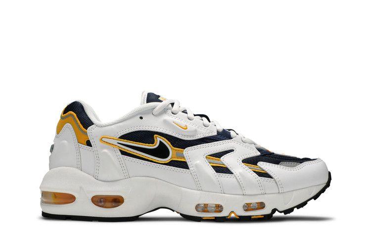 Men's Sneakers Nike Air Max 96 II Goldenrod (2021) White/Black-Midnight Navy