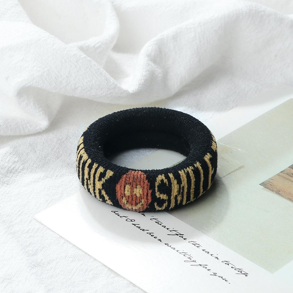 5PCS/Set Cute Colorful Thick Hair Bands Daisy Elastic Girls Rubber Band Headwear Hair Accessories Scrunchies Women Holder Gifts