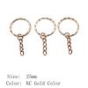2025 Trend Jewelry Findings & Components 30mm Key Ring 2 Sizes 4 Colors Accessories Parts Art Supplies Men's Accessories