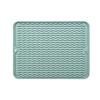 Food-Grade Non-Slip Rubber Sink Protector: Multi-Purpose Hollow Drain Mat, Anti-Fall Debris Filter, Heat Insulation Pad