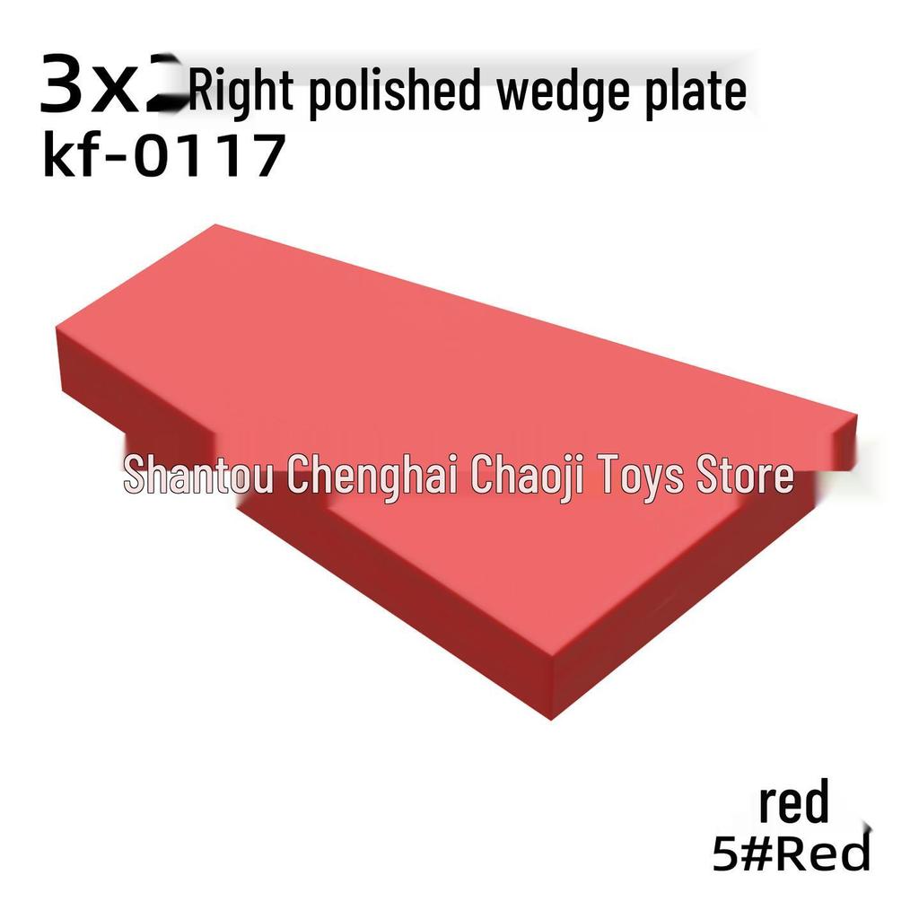3x2 Right Wedge Smooth Panel M540 - Building Blocks MOC Development Accessory
