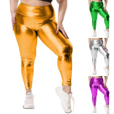Women's Large Size Sexy Hip Lifting High Waist Yoga Pants Bottoms