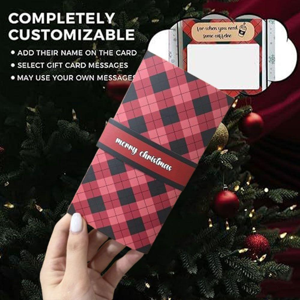 Handmade Waterfall Gift Card DIY Message Gift Card DIY Gift Card  Holiday Celebration