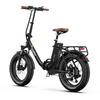 ONESPORT OT16 MAX Adult Folding Electric Bike 48V18Ah Battery 500W Motor Portable Foldable E-Bike for Commute & Urban Riding