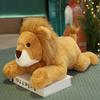 Cute Lion Tiger Doll Plush Toy Stuffed Toys Kawaii Plushies Dolls Pillow Simulation Animals Toys for Children Home Decoration