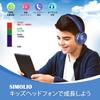 SIMOLIO Wired Headphones with Mic for Chromebook, Laptop, Tablet Computer, Smartphone, Foldable Headphones for School, Teens, Kids, Girls, Boys,