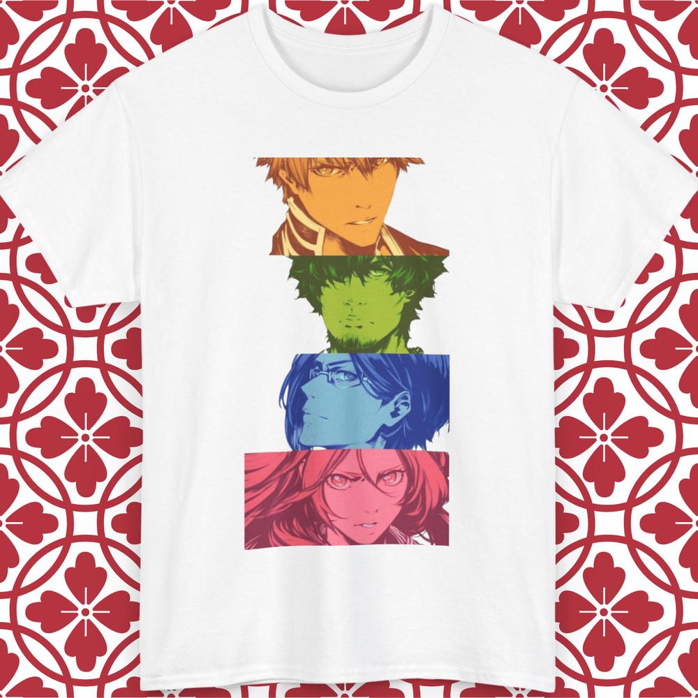 

Bleach Anime T-Shirt Ichigo Kurosaki Orihime All Sizes Gift Tee Unisex Graphic M