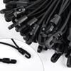 20Pcs Bungee Cord with Hook Outdoor Elastic Straps with Hook Tarpaulin Tensioner Fastening Straps Easy to Use