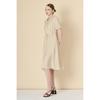 Bcbg Drawstring Dress With Shirt Collar B3m4o622
