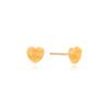 Orange Onyx Heart Earrings LPTN3024T