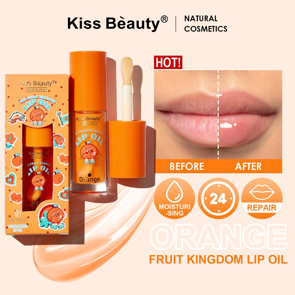 Kissbeauty Lippenöl Transparent Feuchtigkeitsspendend Feuchtigkeitsspendend Lippenmaske Lippenbalsam