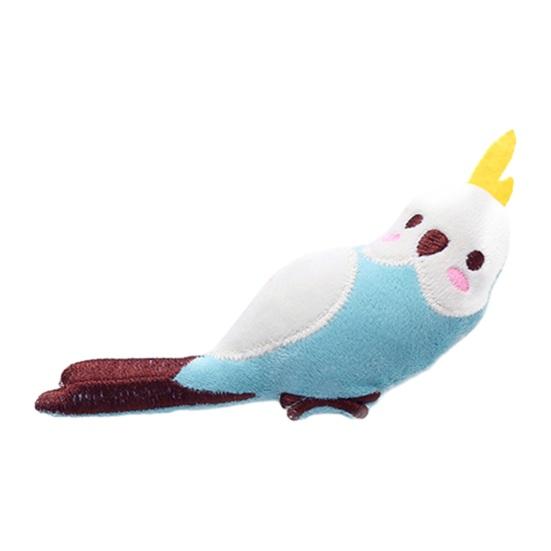 Interaktivní hračky pro kočky s kočičím nipem uvnitř Roztomilý ptačí design Odolný proti kousnutí uvolňuje stres