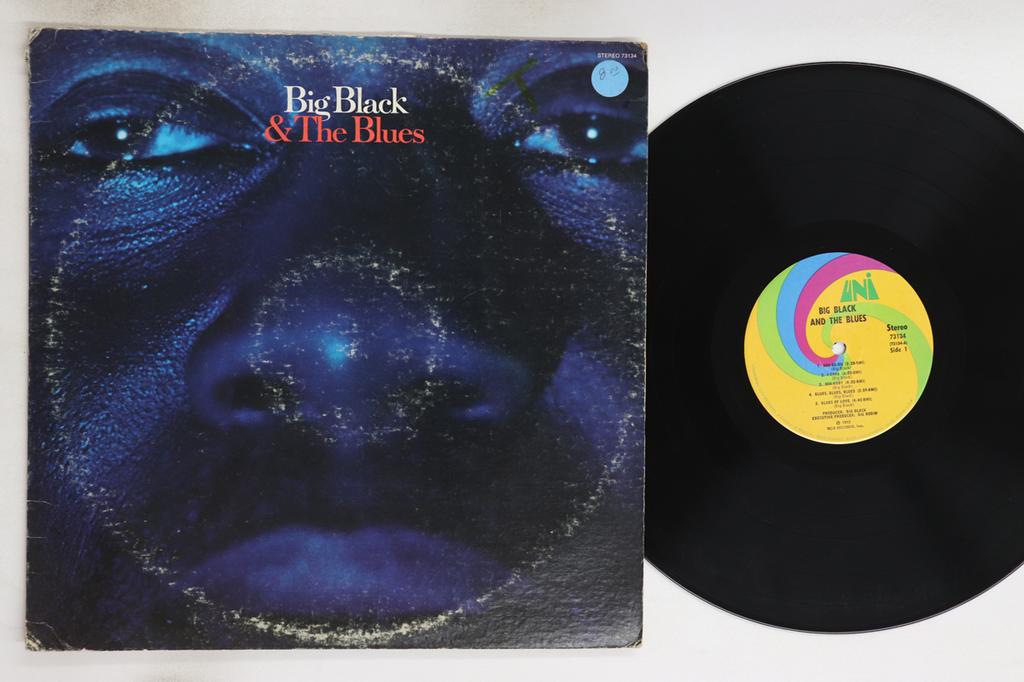 LP Record BIG BLACK  Big Black  The Blues 73134 UNI 1972 US Jazz Used