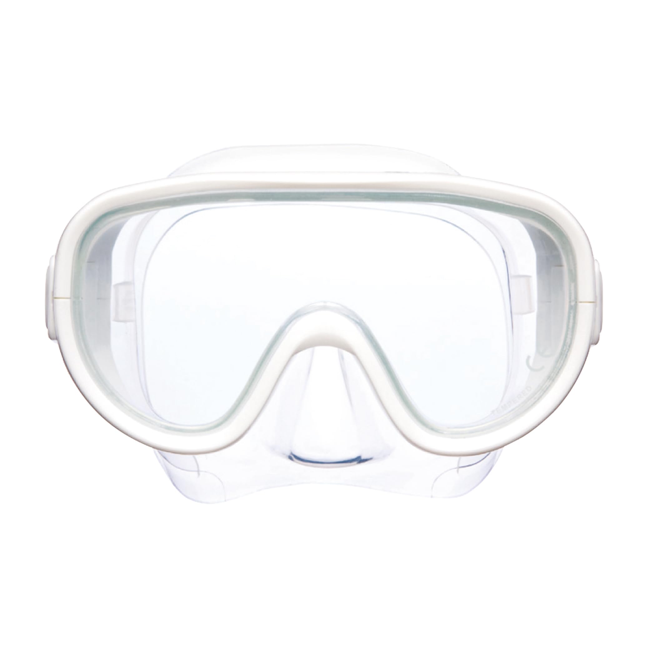 

REEF TOURER Snorkeling Set for Ages 10 and Basic Mask and RC9106 Up, Single-Eye Double-Guard Snorkel, White, білий