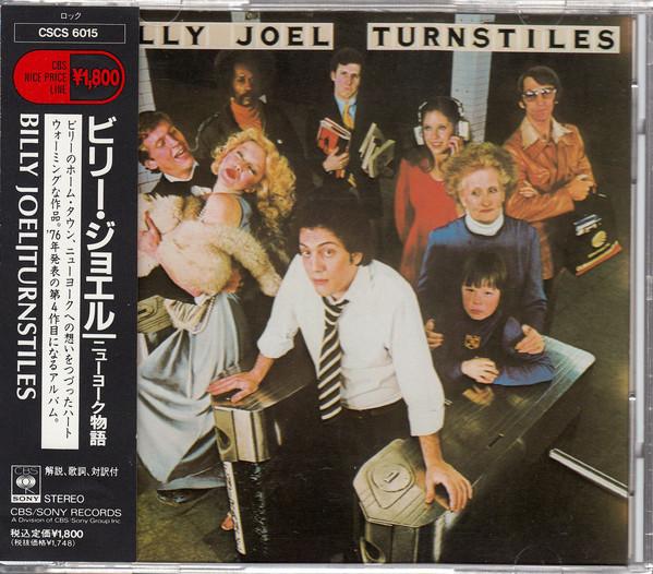 

CD БІЛЛІ ДЖОЕЛ - Turnstiles CSCS6015 CBS/Sony 1990 Японія Рок Вживаний
