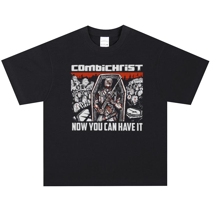 Combichrist T-Shirt, Soft Fabric Casual Daily Wear M