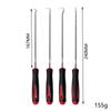 4pcs/set Heat-resistant Antislip Hook Pick Set Car Oil Seal Screwdriver Gasket Puller Oil Seal Removal Hook Tool Car Repair Tool