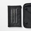 MUJI Detachable Pen Case with Notebook A5 NDD92A1S Cover, Black, Size,