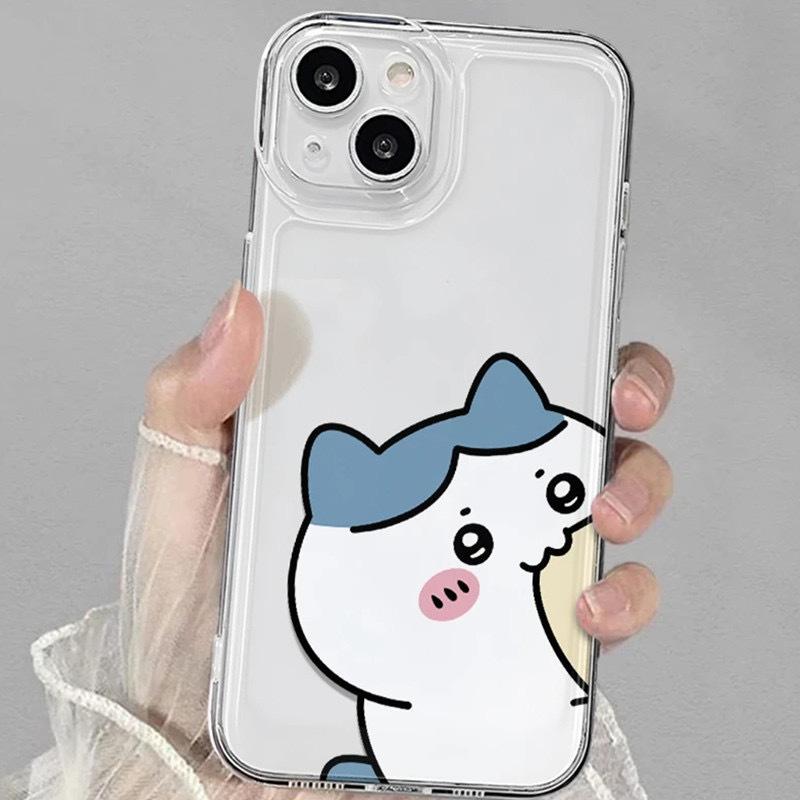 Funny Cartoon Lover Phone Case for iPhone 15 14 13 12 11 Pro X Xs Max XR 8 7 Plus Soft Clear Cover Fundas Coque