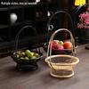Handmade Bamboo Woven Basket