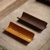 Handmade Bamboo Tea, Old Bamboo Root Tea Lotus Retro Japanese Special-shaped Waking Teaspoon Tea Shovel Tea Ceremony Spare Parts