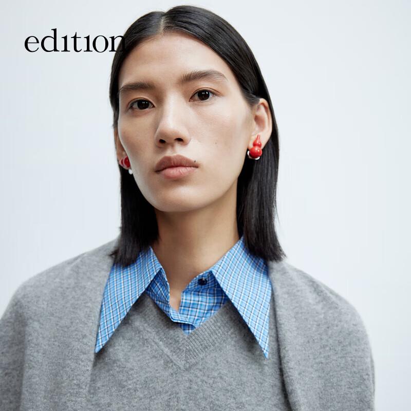 Edition Women's Yak Wool Blend V-Neck Sweater