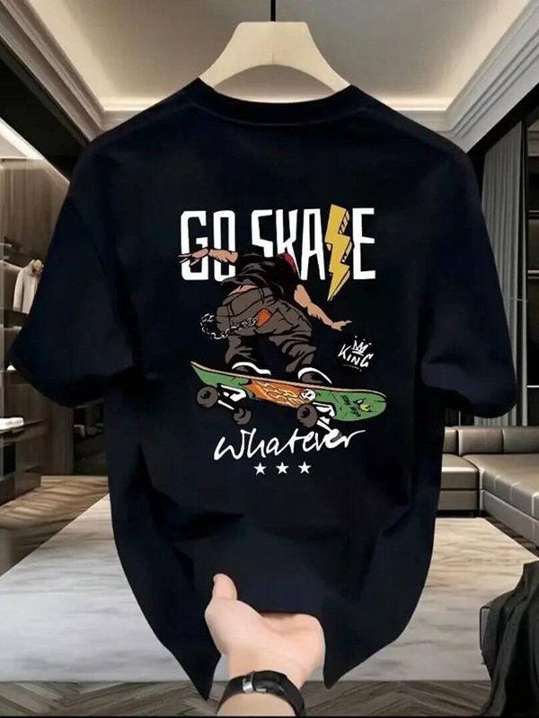 Pure Cotton Shortsleeved Tshirt With A Round Neck New Style For Unisex Unisex Summer Trend Instagramready And Casual Natural