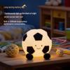 Football Silicone Night Light: Sleep Aid & Mood Lamp for Boys, Timed & Gift-Ready
