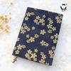Qian Li Handmade Floral Fabric Book Cover - Adjustable A5/A6