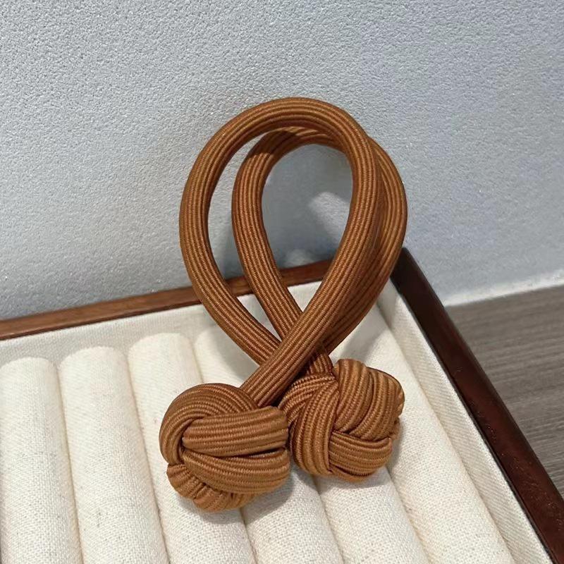 Rubber Band Girl's Hair Tie Thick And Durable Ribbons Ponytail Cute Style High Elastic Hair Ring Fashionable Hair Accessories
