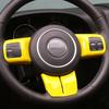 10X Interior Dashboard Console Decor Cover Trim For Jeep Wrangler JK 2door 2011+