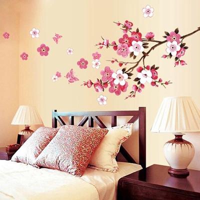 Flowers Removable Wall Stickers Decal Art Vinyl Flower Mural Home Room Decor Diy  Sale