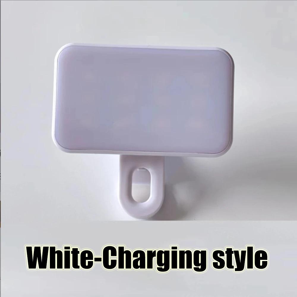 2025 New Portable Selfie Light 3 Modes Clip On Fill Light with Adjustable Brightness Mini Lighting Smartphone Tablet Computer