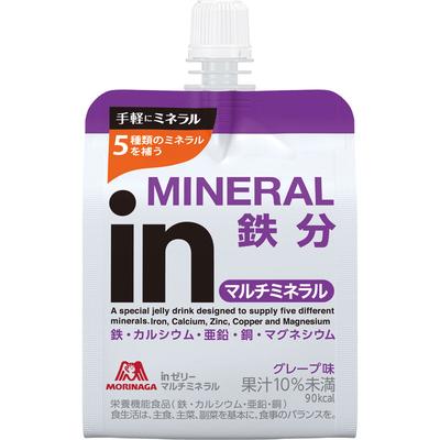 Morinaga Seika In Jelly Multi Mineral 180g Wider In Jelly Cheer Pack Wider In Jelly
