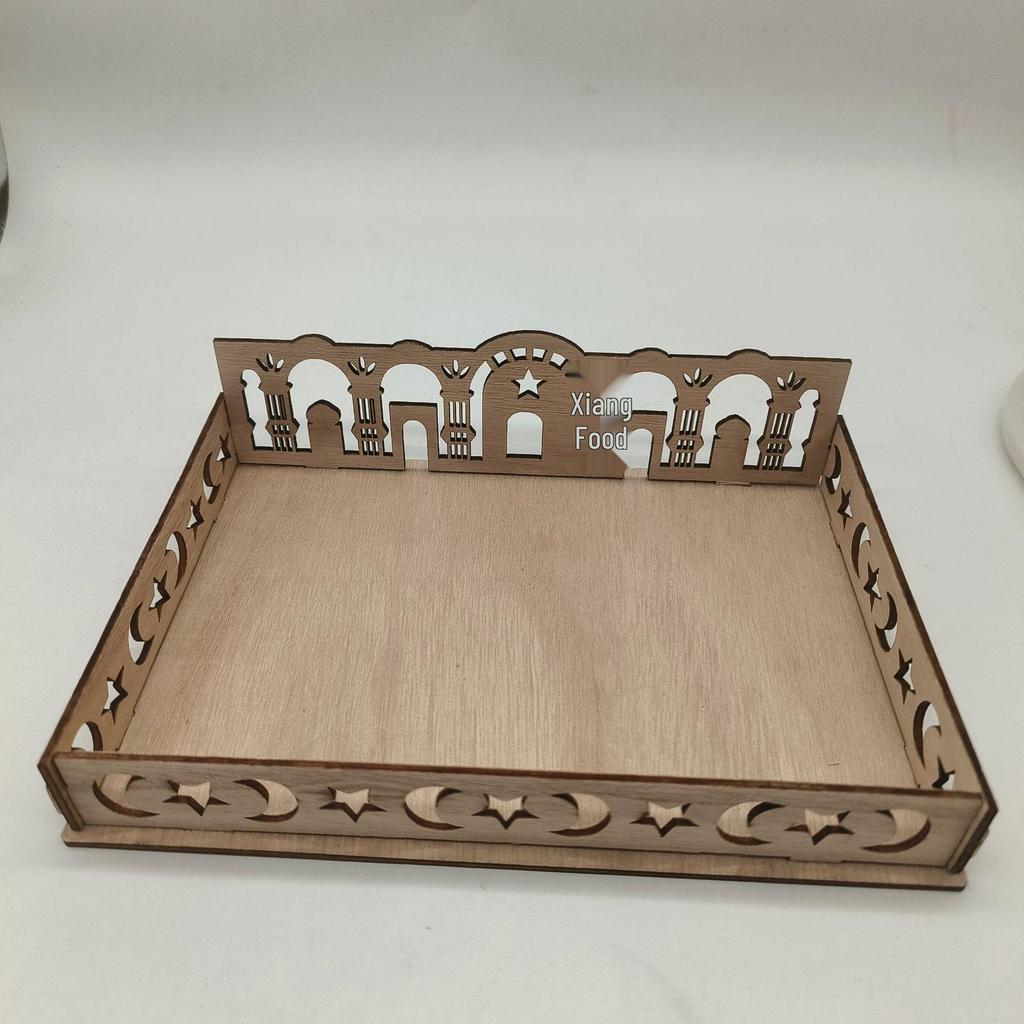 2022 Wooden Holiday Ornaments Table and Dessert Tray Decorations